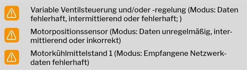 Checking the bus software with Data Tester: Precise error messages provide precise insight into deficiencies in the delivery
