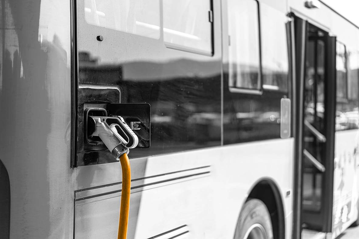 bus charging in station