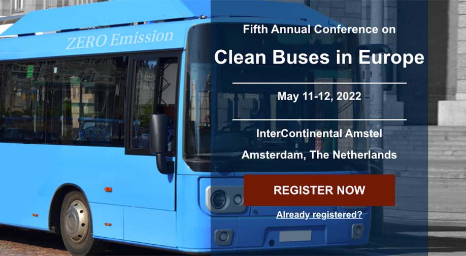 Amsterdam clean buses in Europe conference