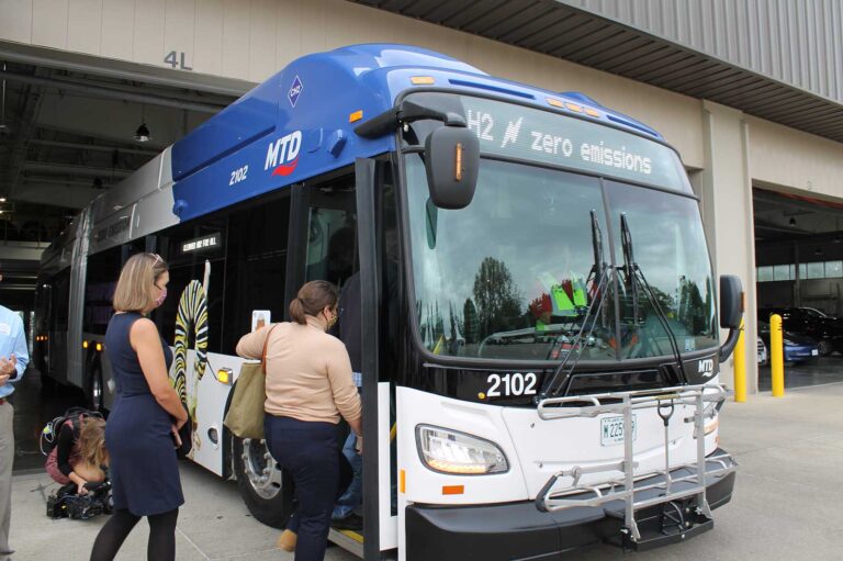 MTD zero emissions bus H2 ebus