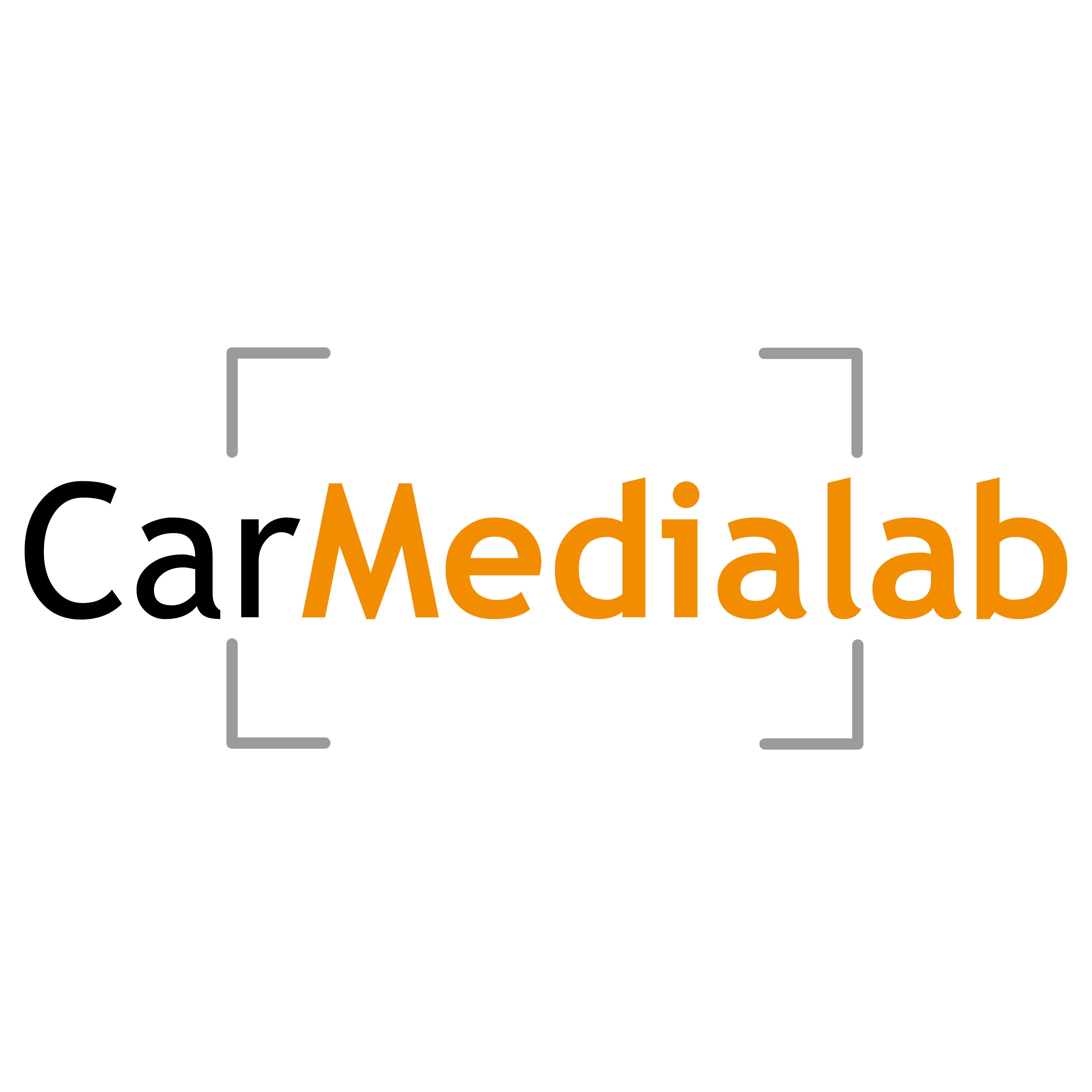 CarMedialab GmbH logo schwarz orange
