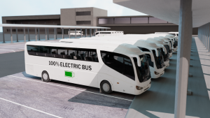 busdepot of electric buses
