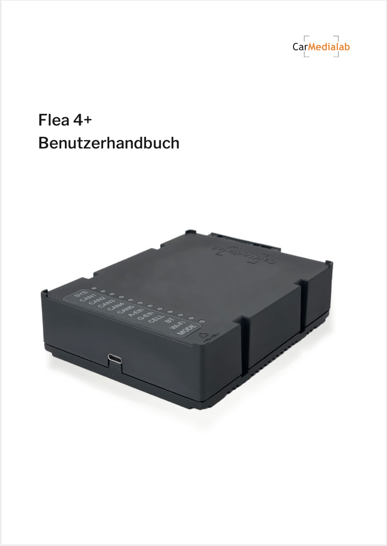 Flea 4+ Benutzerhandbuch PDF